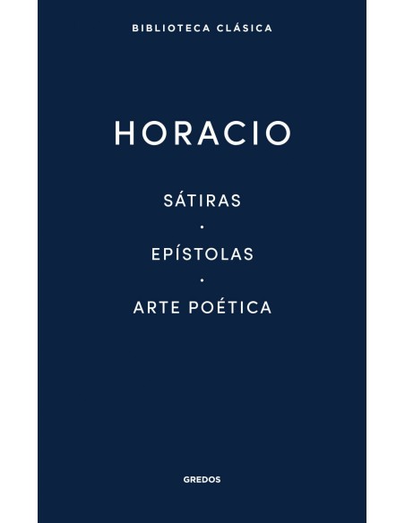 SATIRAS EPISTOLAS ARTE POETICA