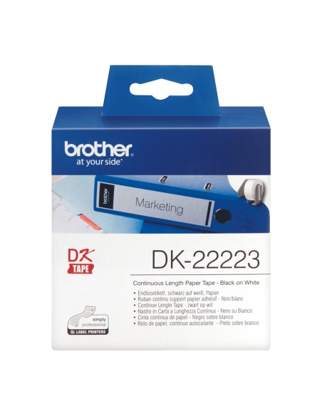 DK-22223 etiqueta de impresora Blanco