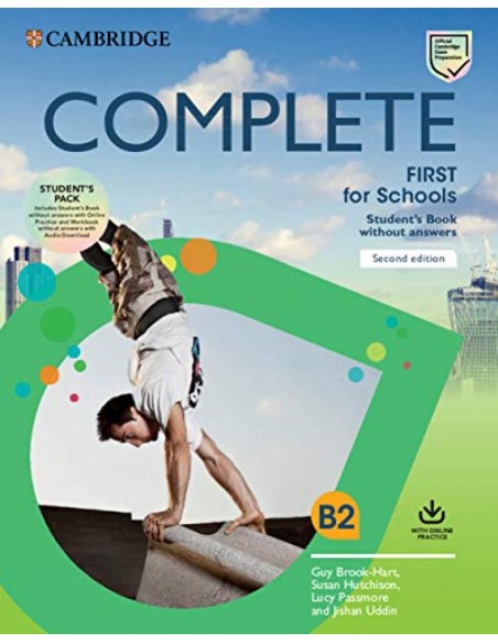 Complete First for Schools Student s Book Pack SB wo Answers w Online Practice and WB wo Answers w Audio Download