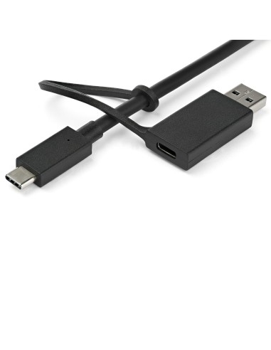 Docking Station Universal para Portátil - Replicador de Puertos Híbrido USB-C/-A - 2x HDMI y DP 4K - PD 60W - Mac / Windows / C