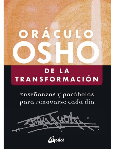 ORACULO OSHO DE LA TRANSFORMACION