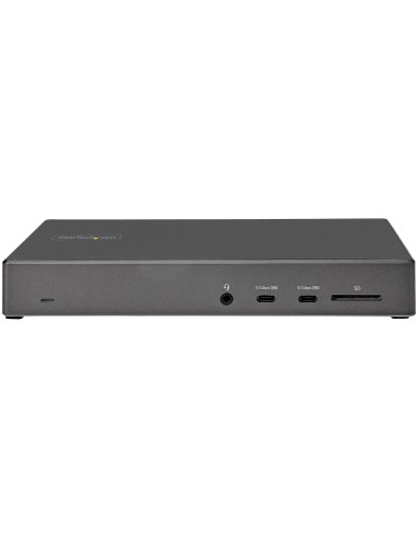 Dock USB-C - Docking Station USB Tipo C para 3 Monitores de 4K - con 100W de Entrega de Alimentación PD - Modo Alt DP 1.4 y DSC
