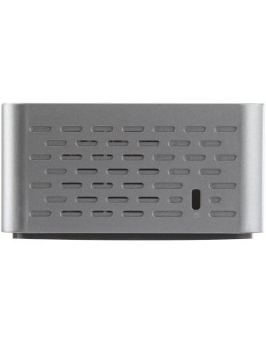 Mini Docking Station USB-C - Replicador de Puertos para 4 Monitores DisplayPort y HDMI 4K 60Hz - con PD de 100W - Hub Ladrón US