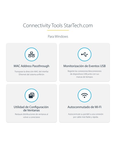 Mini Docking Station USB-C - Replicador de Puertos para 4 Monitores DisplayPort y HDMI 4K 60Hz - con PD de 100W - Hub Ladrón US