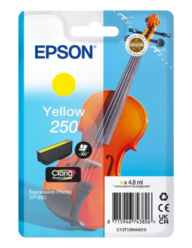 250 Violin Claria Photo HD cartucho de tinta 1 pieza(s) Original Amarillo