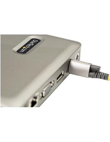 Docking Station USB C - USB-C a DisplayPort 4K 30Hz o VGA - Carga con Entrega de Alimentación PD de 65W - Hub USB 3.1 Gen 1 de 