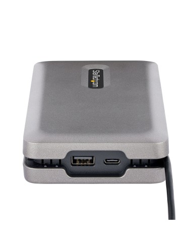 Adaptador Multipuertos USB-C - Vídeo USB Tipo C con Modo Alt de DP - HDMI 2.0 4K -VGA - Docking Station USB-C para 2 Monitores 