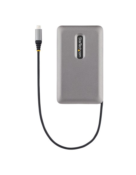 Adaptador Multipuertos USB-C - Vídeo USB Tipo C con Modo Alt de DP - HDMI 2.0 4K -VGA - Docking Station USB-C para 2 Monitores 