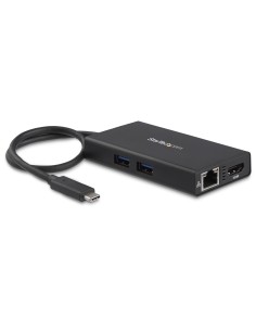Adaptador Multipuertos USB-C - Docking Station Portátil USB-C 4K HDMI - con Entrega de Potencia de 60W - GbE - Hub 2x USB-A 3.0