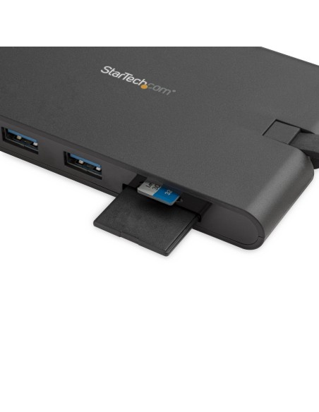 Docking Station USB-C con HDMI y VGA - para Mac y Windows -3x USB 3.0 - SD / micro SD - PD 3.0 - Adaptador USB C a USB 3.0