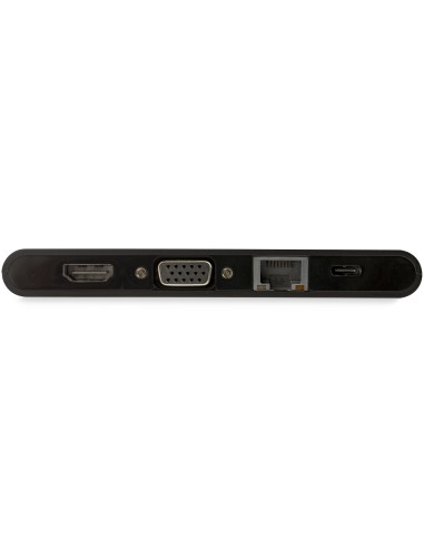 Docking Station USB-C con HDMI y VGA - para Mac y Windows -3x USB 3.0 - SD / micro SD - PD 3.0 - Adaptador USB C a USB 3.0