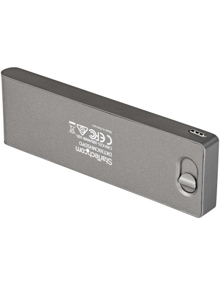 Adaptador Multipuertos USB C para MacBook Pro/Air - Docking Station USB Tipo C a HDMI 4K - con PD de 100W Pass-through - Lector