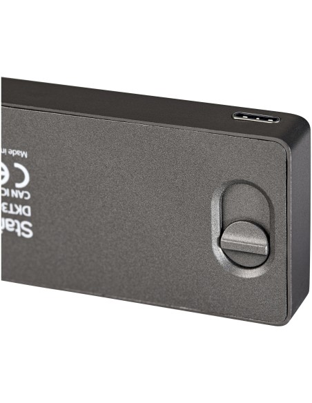 Adaptador Multipuertos USB C para MacBook Pro/Air - Docking Station USB Tipo C a HDMI 4K - con PD de 100W Pass-through - Lector