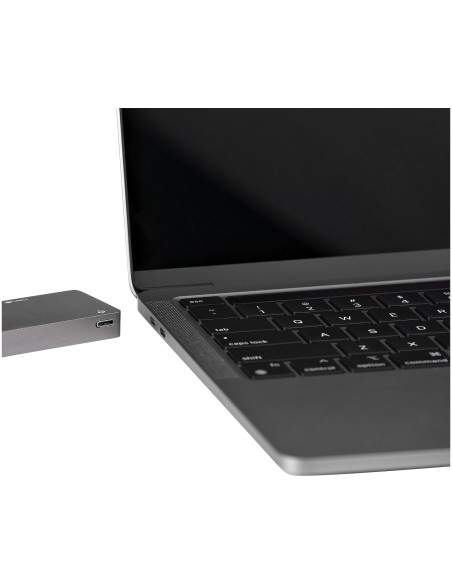 Adaptador Multipuertos USB C para MacBook Pro/Air - Docking Station USB Tipo C a HDMI 4K - con PD de 100W Pass-through - Lector