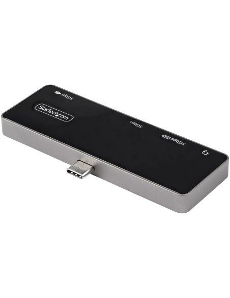Adaptador Multipuertos USB C a HDMI 2.0 de 4K 60Hz - Entrega de Alimentación PD de 100W Pass Through - Hub USB 3.0 de 3 Puertos