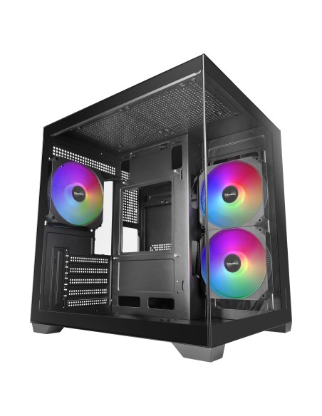 MCVIEW3 carcasa de ordenador Mini Tower Negro