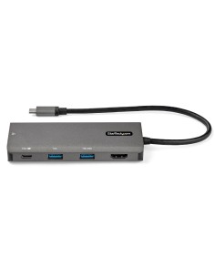 Adaptador Multipuertos USB C - Mini Docking Station USB Tipo C con HDMI de 4K 30Hz - con PD de 100W - con Hub Ladrón Concentrad 2
