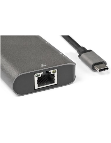 Adaptador Multipuertos USB C - Mini Docking Station USB Tipo C con HDMI de 4K 30Hz - con PD de 100W - con Hub Ladrón Concentrad
