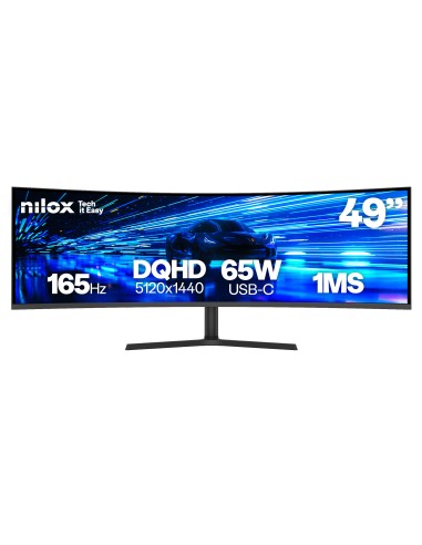 pantalla para PC 124,5 cm (49") 5120 x 1440 Pixeles Dual QHD LCD