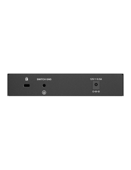 DMS-107/E switch No administrado Gigabit Ethernet (10/100/1000) Negro