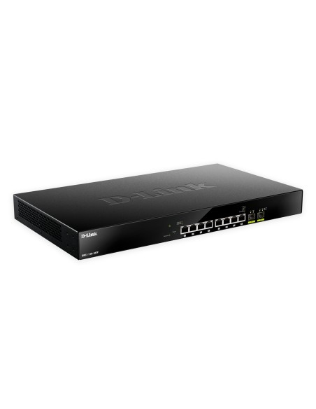 DMS-1100-10TP switch Gestionado L2 2.5G Ethernet (100/1000/2500) Energía sobre Ethernet (PoE) 1U Negro