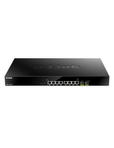 DMS-1100-10TP switch Gestionado L2 2.5G Ethernet (100/1000/2500) Energía sobre Ethernet (PoE) 1U Negro 2