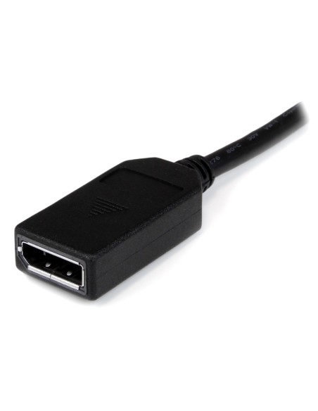 Cable Adaptador de 20cm DMS-59 a 2x DisplayPort - Vídeo de 4K x 2K - Cable Divisor Splitter en Y LFH DMS de 59 pines (M) a 2x D