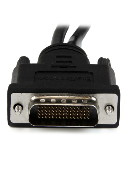 Cable Adaptador de 20cm DMS-59 a 2x DisplayPort - Vídeo de 4K x 2K - Cable Divisor Splitter en Y LFH DMS de 59 pines (M) a 2x D