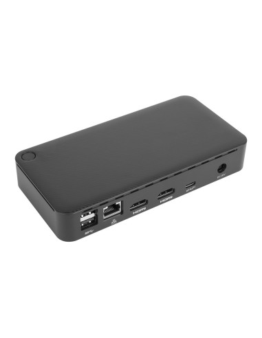 DOCK310EUZ base para portátil y replicador de puertos Alámbrico USB 3.2 Gen 1 (3.1 Gen 1) Type-C Negro