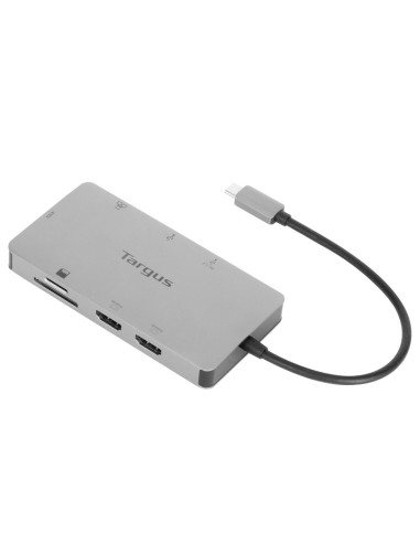 DOCK423EU base para portátil y replicador de puertos Alámbrico USB 3.2 Gen 1 (3.1 Gen 1) Type-C Plata