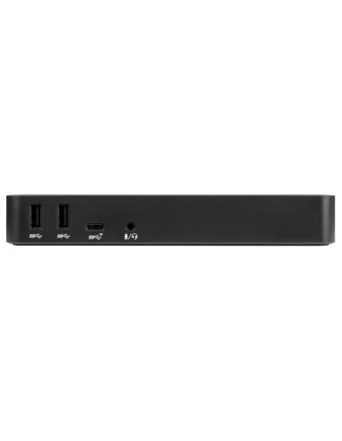 DOCK430EUZ base para portátil y replicador de puertos Alámbrico Negro