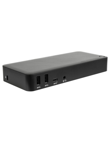 DOCK430EUZ base para portátil y replicador de puertos Alámbrico Negro