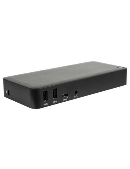 DOCK430EUZ base para portátil y replicador de puertos Alámbrico Negro