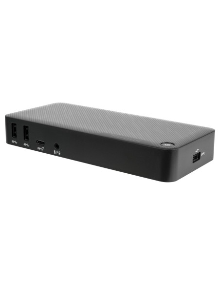 DOCK430EUZ base para portátil y replicador de puertos Alámbrico Negro