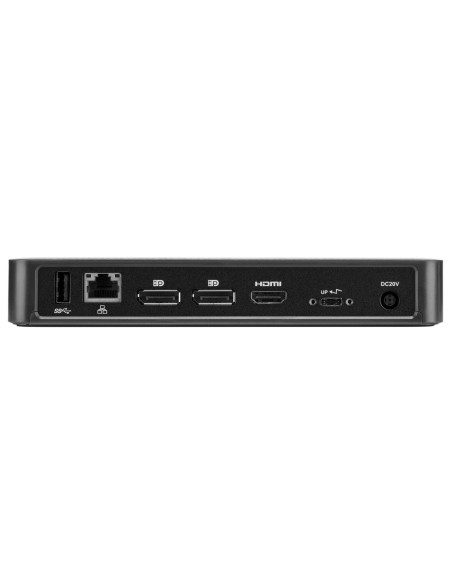 DOCK430EUZ base para portátil y replicador de puertos Alámbrico Negro