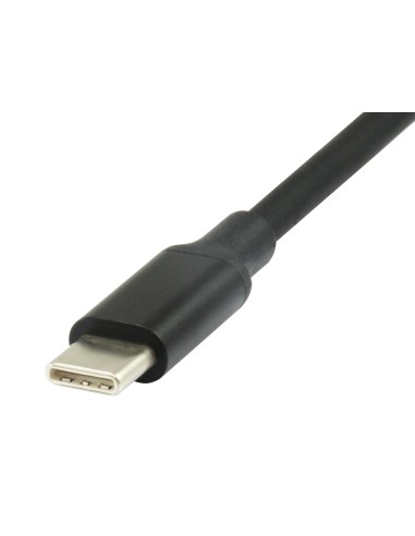 DONN01B base para portátil y replicador de puertos USB 3.2 Gen 1 (3.1 Gen 1) Type-C Negro