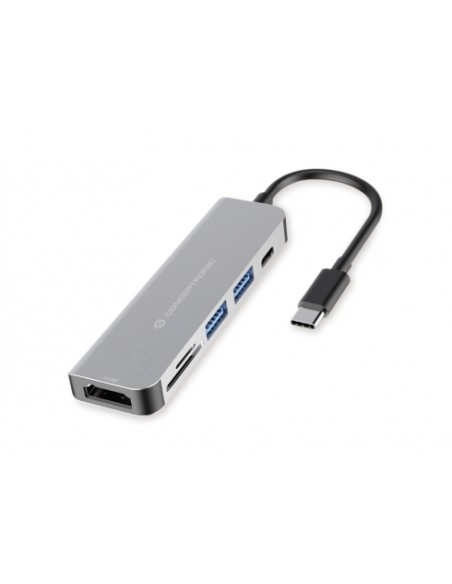 DONN02G base para portátil y replicador de puertos USB 3.2 Gen 1 (3.1 Gen 1) Type-C Aluminio