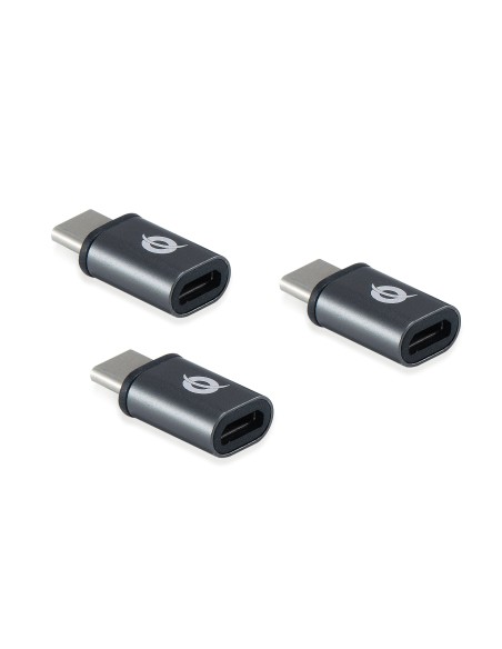DONN05G cambiador de género para cable USB 2.0 Type-C USB 2.0 Micro Negro