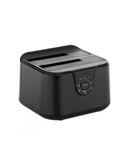 DONN12B base de conexión para disco duro USB 3.2 Gen 1 (3.1 Gen 1) Type-B Negro