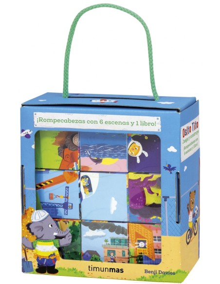 Osito tito juega y construye