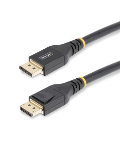Cable de 15m DisplayPort 1.4 Certificado por VESA - Cable DisplayPort DP8K con HBR3 - HDR10 - MST - DSC 1.2 - HDCP 2.2 - 8K 60H