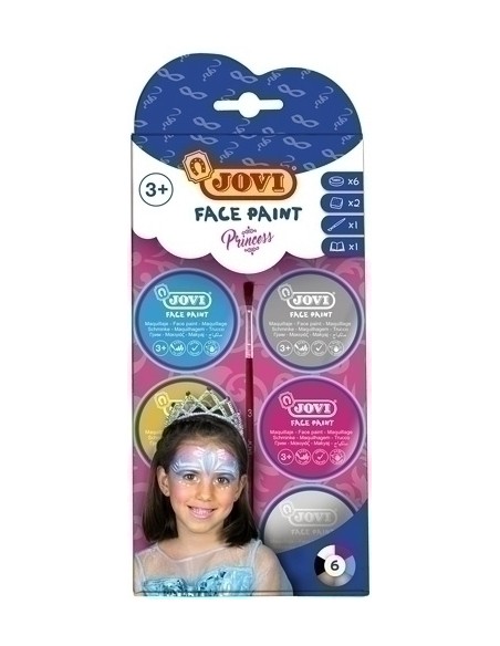 MAQ.JOVI PRINCESS BOTE 8 ml Cj.6 SURTIDO