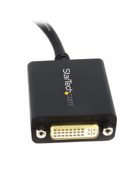 Adaptador de Vídeo DisplayPort a DVI - Conversor DP - Hasta 1920x1200 - Convertidor Pasivo Externo