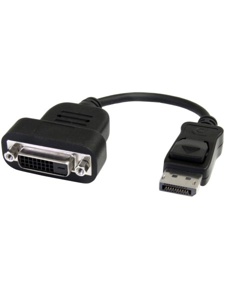 Adaptador Conversor de Vídeo DisplayPort DP a DVI - 1920x1200 - Activo