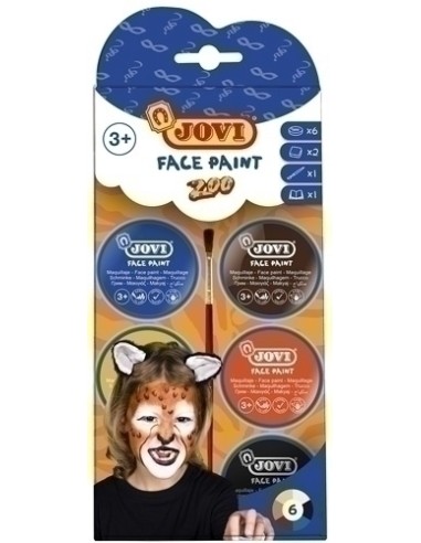 MAQ.JOVI ZOO BOTE 8 ml Cj.6 SURTIDOS