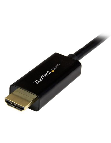 Cable Conversor DisplayPort a HDMI de 1m - Color Negro - Ultra HD 4K
