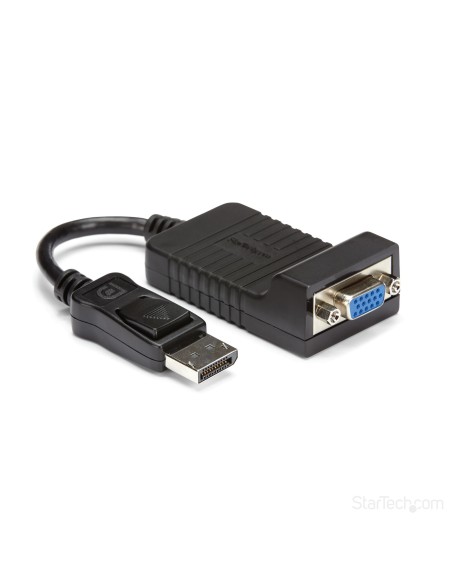 Adaptador Conversor de Vídeo Activo DisplayPort DP a VGA - 1920x1200 - Convertidor