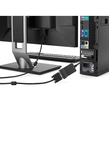 Adaptador Conversor de Vídeo Activo DisplayPort DP a VGA - 1920x1200 - Convertidor