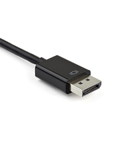 Adaptador DisplayPort a HDMI VGA - Dongle Convertidor DisplayPort 1.2 HBR2 a HDMI 2.0 (4K 60Hz) o VGA 1080p - Adaptador DP a Mo
