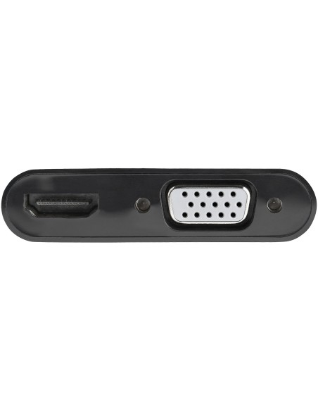Adaptador DisplayPort a HDMI VGA - Dongle Convertidor DisplayPort 1.2 HBR2 a HDMI 2.0 (4K 60Hz) o VGA 1080p - Adaptador DP a Mo
